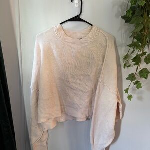 Cream sweater